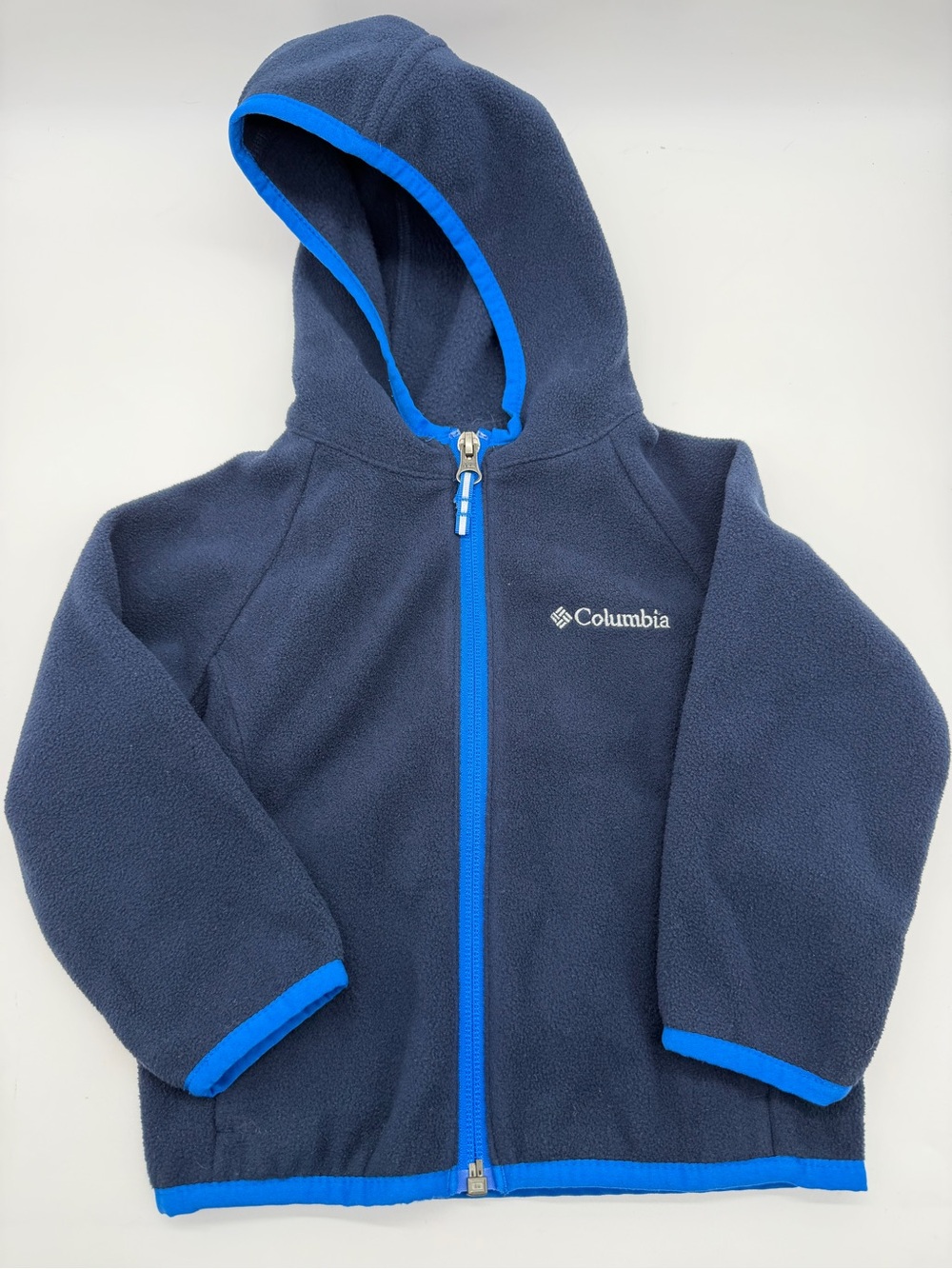 Columbia Full Zipper Hooded Fleece Jacket Size Toddler 2T